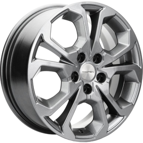 Диски Khomen KHW 1711 6.5x17 5*114.3 ET50 DIA67.1 G-Silver Литой купить с бесплатной доставкой в пункты выдачи в Петербурге